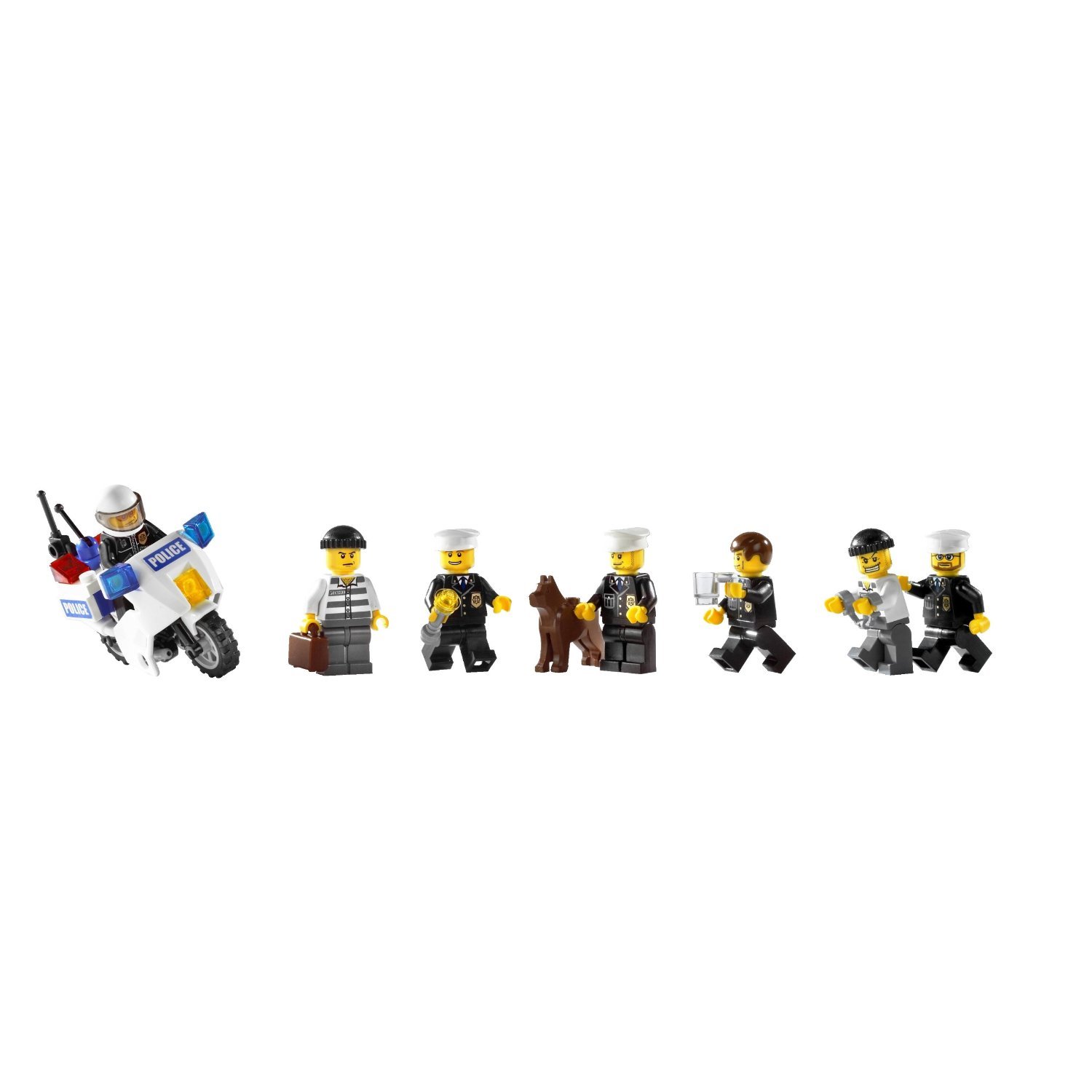 Конструктор Lego City 7744 полицейский участок, фото №5