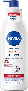 Лосьон для тела NIVEA Repair & Care для очень сухой кожи с глицерином, ниацинамидом и провитамином B5 250 мл - Фото 1