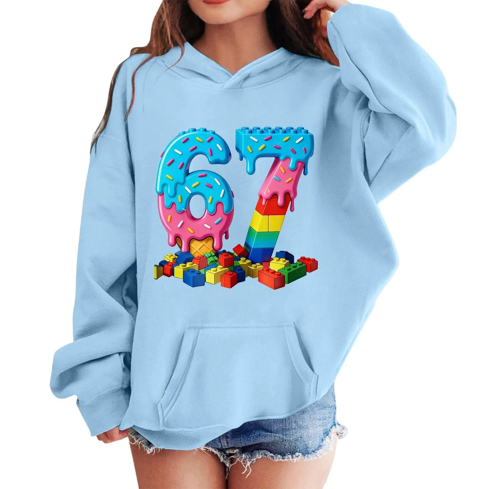 Худи 67 Prints 152, Мягкий Пуловер, Детские Свитеры, Теплое Худи, Уютный Джемпер 176 134 164, Детская Одежда, Флисовая Куртка, Флисовый Джемпер, Тренировочная Куртка, фото №2