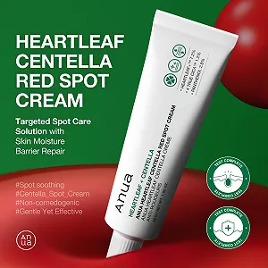 Крем для обличчя Anua Heartleaf Centella Red Spot Cream з ніацинамідом, центеллою та пантенолом некомедогенний synthetic.ua - Фото 1