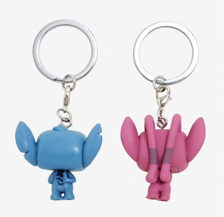 Комплект брелок-фигурок Funko Лило и Стич Lilo amp Stitch Ангел Angel Disney 2 брелки, фото №4