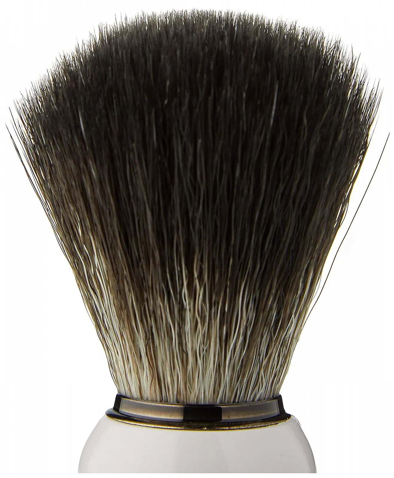 Помазок для бритья Omega 0196745 Fibre Black Hi-Brush белый, фото №3
