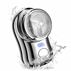 Портативна електробритва Mini Shave Міні Сріблястий - Фото 1