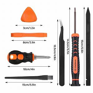 Викрутка TECKMAN TR9 Torx з PH00, PH0, PH1, Набір викруток Phillips для Sony Playstation 4.5 synthetic.ua - Фото 1