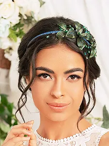 Винтажный свадебный обруч для волос IYOU цена на synthetic.ua - Фото 1 Винтажный свадебный обруч для волос IYOU synthetic.ua - Фото 1