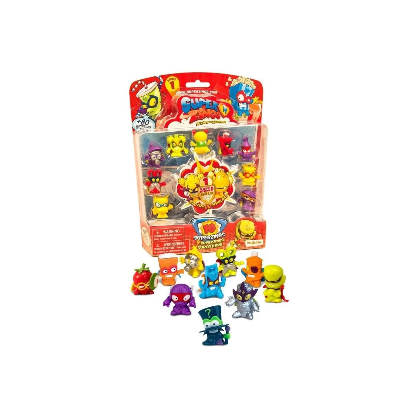 Набір фігурок MagicBox SuperZings Series 1 Rivals of Kaboom 10 шт у блістері, фото №2
