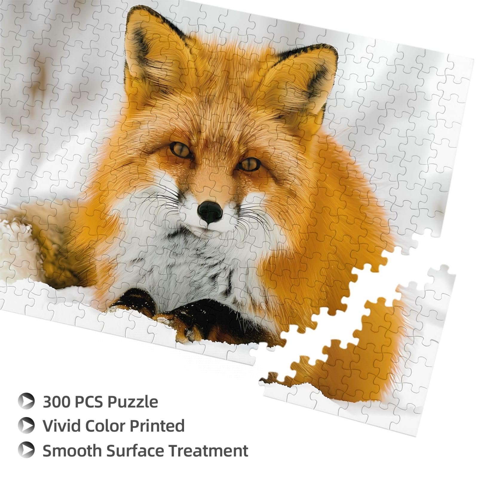 Пазл Phayah Yellow Fox 300 деталей 40 x 28 см, фото №2 Пазл Phayah Yellow Fox 300 деталей 40 x 28 см, фото №2