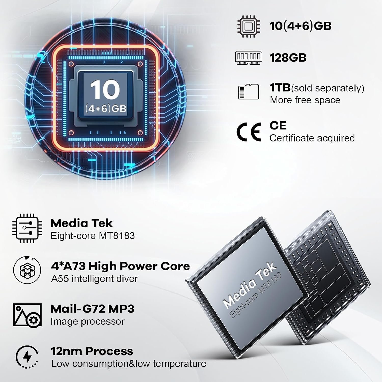 Планшет 11" FancyDay C9 (4+8)/128 ГБ 4G 8 ядер Android 14 6800 мАч Черный-серый, фото №4 Планшет 11" FancyDay C9 (4+8)/128 ГБ 4G 8 ядер Android 14 6800 мАч Черный-серый, фото №4