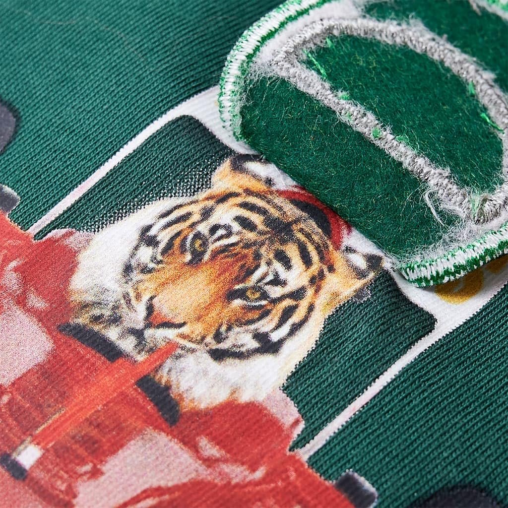 Сорочка з довгими рукавами vidaXL Дитяча Сорочка з довгими рукавами, Зелений, фото №5