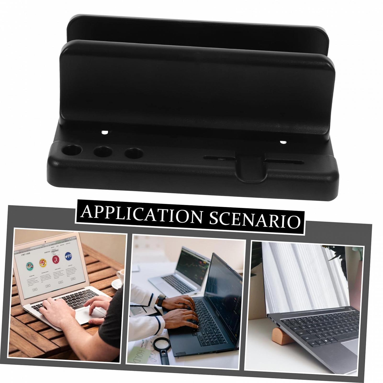 Подставка для ноутбука вертикальная Черный, фото №5 Подставка для ноутбука вертикальная Черный, фото №5