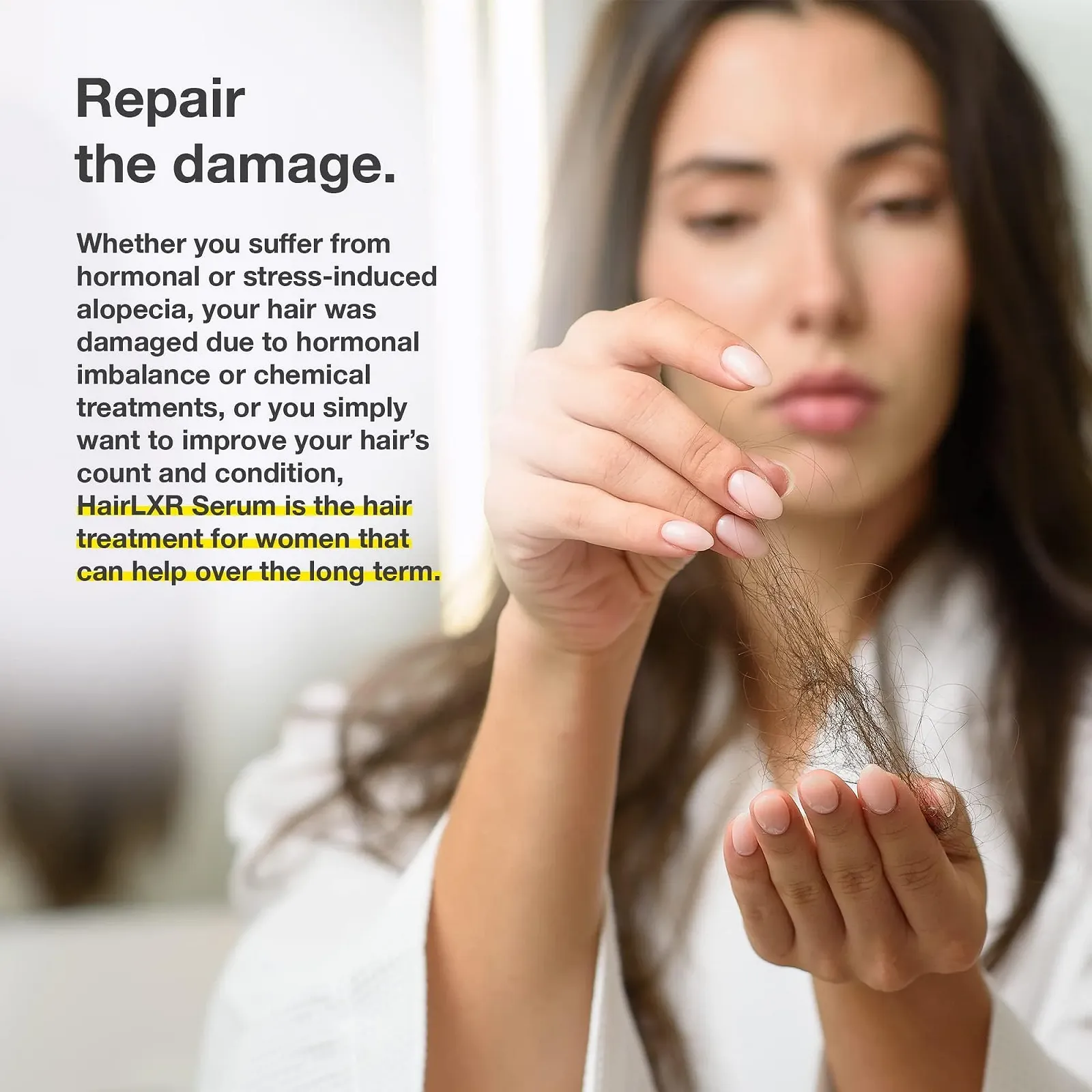 Сироватка для росту волосся HairLXR - Сироватка для росту волосся з натуральними компонентами, фото №8