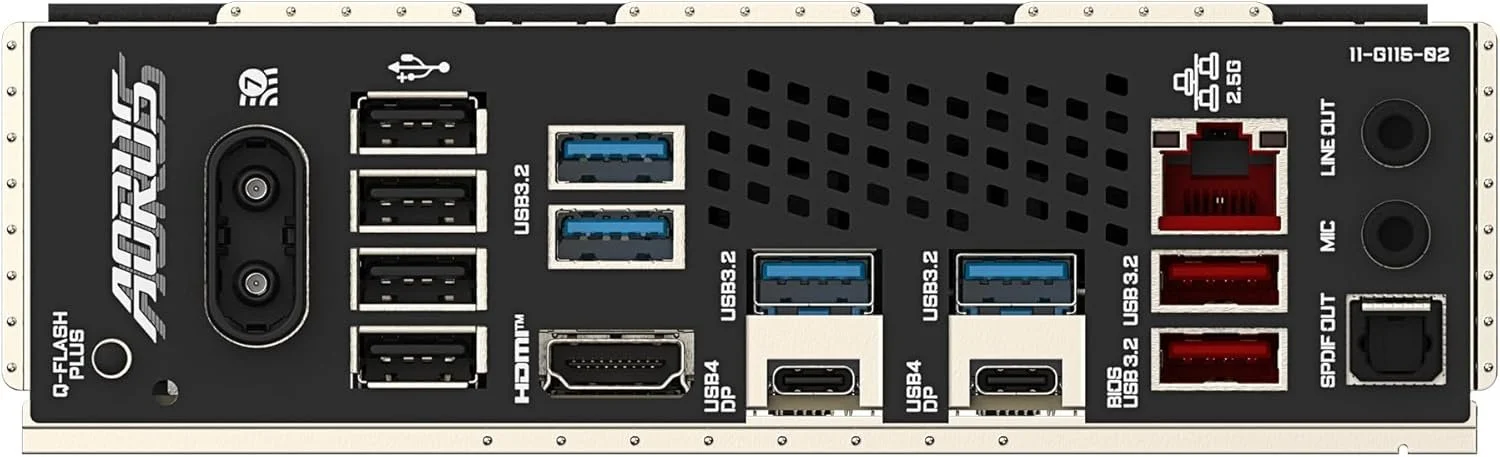 Материнская плата GIGABYTE B650E AORUS PRO X USB4 (sAM5, AMD B650, PCI-Ex16), фото №5 Материнская плата GIGABYTE B650E AORUS PRO X USB4 (sAM5, AMD B650, PCI-Ex16), фото №5