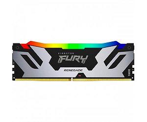 Пам'ять для настільних комп'ютерів Kingston FURY 32 GB 2x16 DDR5 6400 MHz Renegade Silver RGB (KF564C32RSAK2-32) synthetic.ua - Фото 1