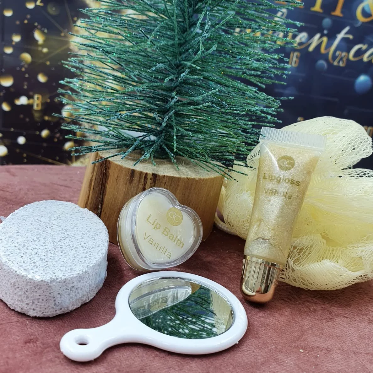 Календар-адвент Жіночий Wellness Glitter Deer Косметика та засоби особистої гігієни Різдвяний календар, фото №6