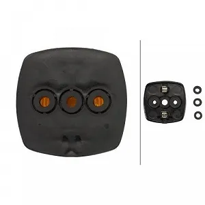 Ліхтар боковий габаритний HELLA 2PS 003 057-051 для DAF MAN SCANIA LIEBHERR DEMAG synthetic.ua - Фото 1