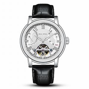 SEA-GULL 2021 Чоловічий годинник Seagull Hollow Automatic Mechanical Watch Calendar Potential Multifunctional Flywheel Business Watches - Фото 1