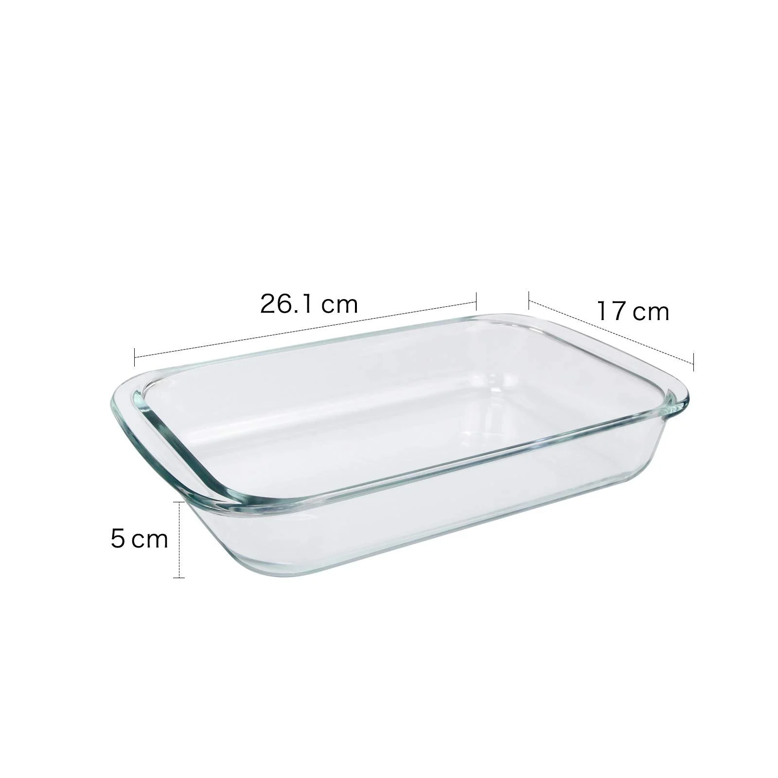 Форма для запекания NUTRIUPS стеклянная прямоугольная 1.5 л, фото №2