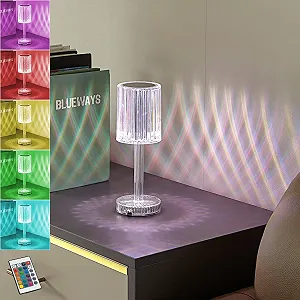 Настільна лампа Lindby Louane LED USB Димована Прозорий synthetic.ua - Фото 1