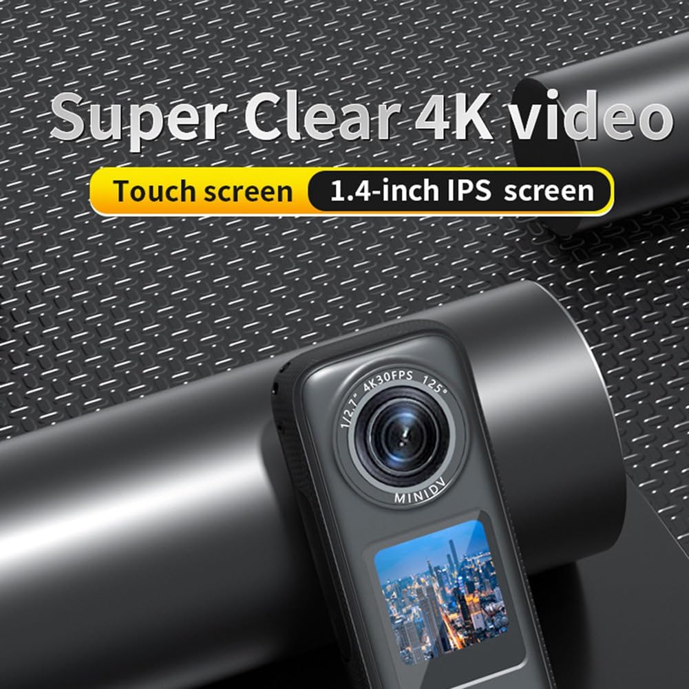 Безпровідна спортивна Екшн-камера Clyictz 4K HD для мотоциклів та велосипедів для зйомки та відеозапису Висока майстерність, фото №3