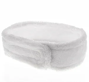 Повязка для волос из микрофибры Kosmetex Белая - Фото 1