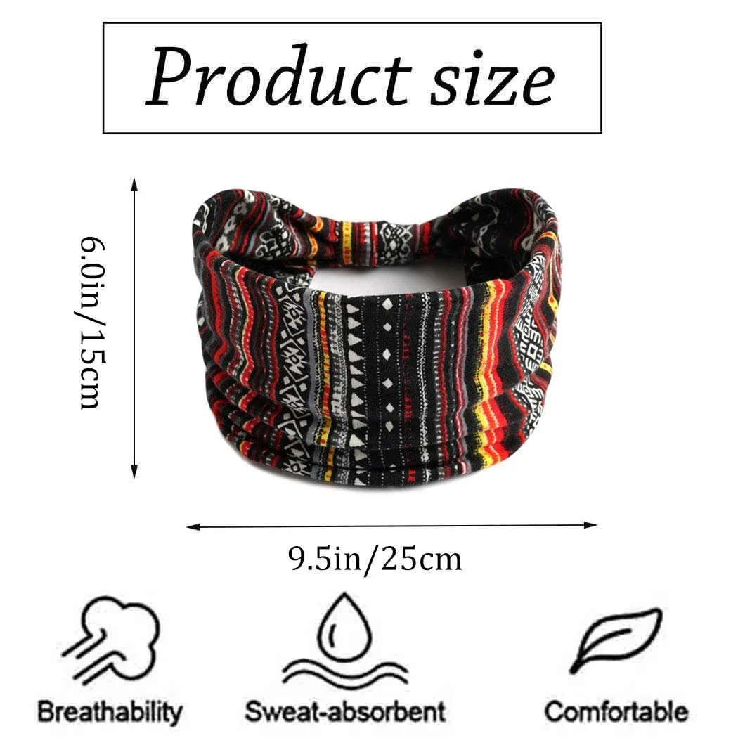 Пов'язка на голову в стилі бохо Zoestar, фото №2