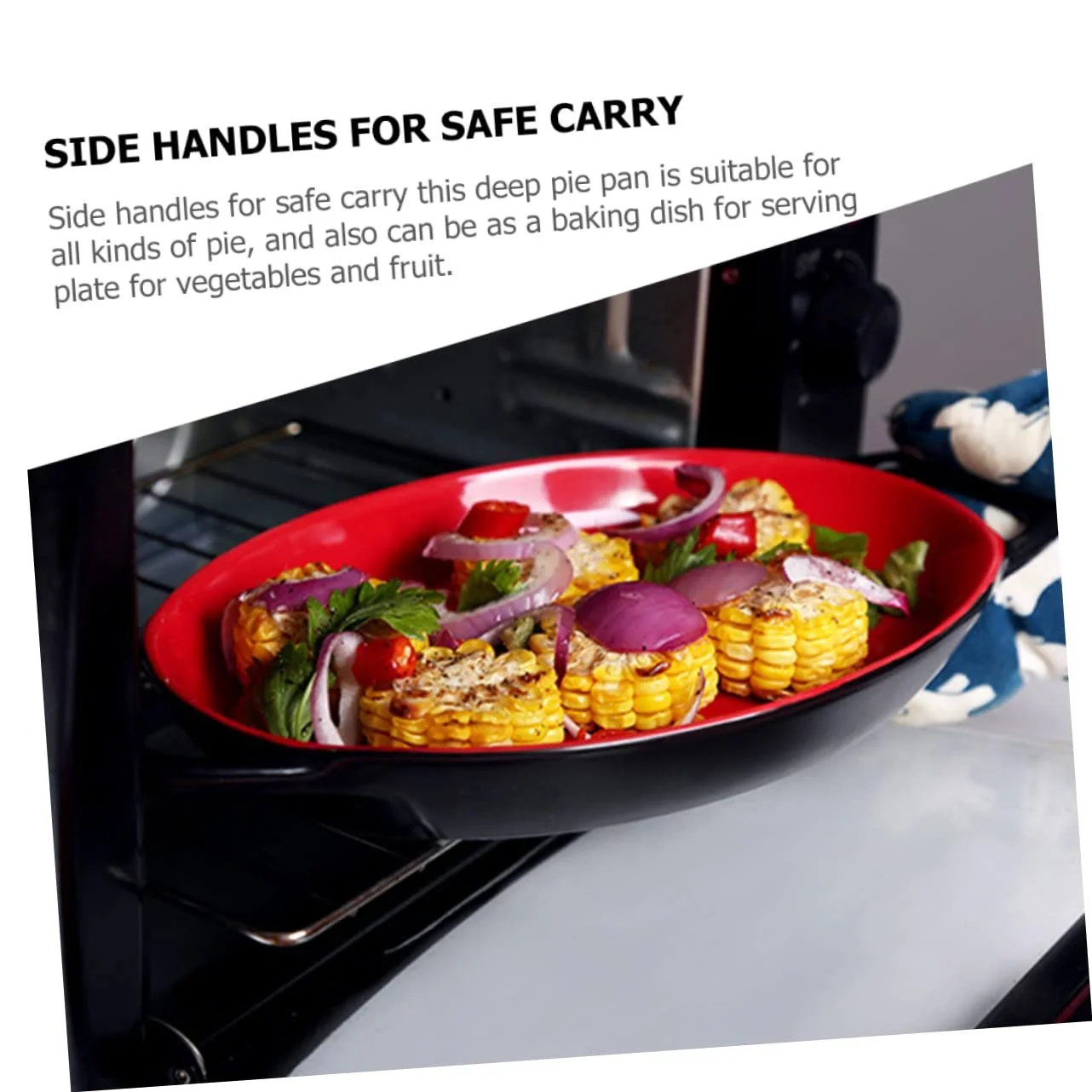 Форма для запекания SOIMISS керамическая с двумя ручками термостойкая, фото №8