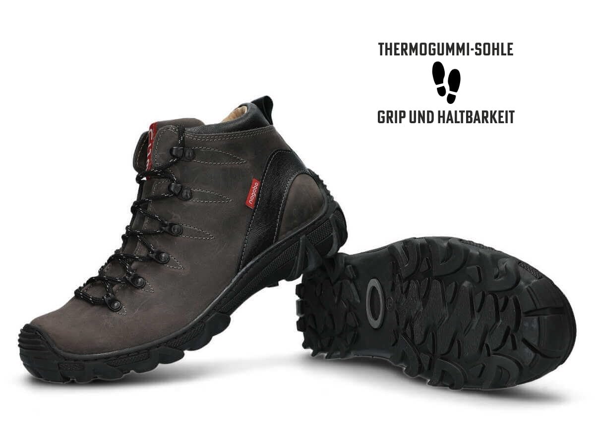 Чоловічі черевики Nagaba Шкіряні на шнурівці, фото №5