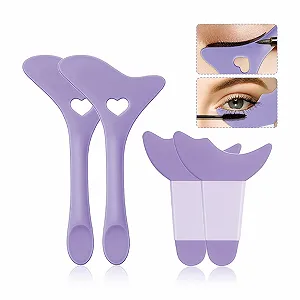 Купить Трафареты для подводки FAMIDIQGO набор изук силикон многоразовые для новичков фиолетовый - Фото 1 Трафареты для подводки FAMIDIQGO набор изук силикон многоразовые для новичков фиолетовый - Фото 1