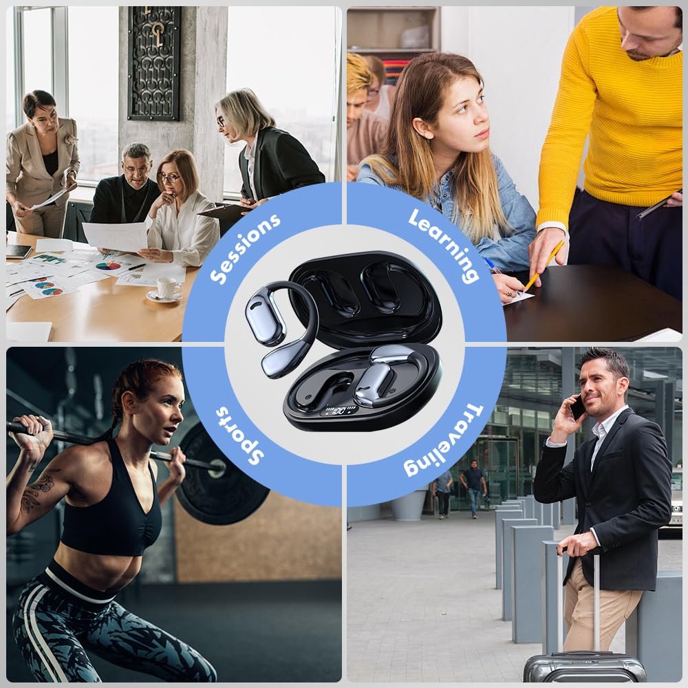 Наушники-переводчики AI, Беспроводные Bluetooth-наушники для перевода на 144 языков, в реальном времени для путешествий и бизнеса, фото №8 Наушники-переводчики AI, Беспроводные Bluetooth-наушники для перевода на 144 языков, в реальном времени для путешествий и бизнеса, фото №8