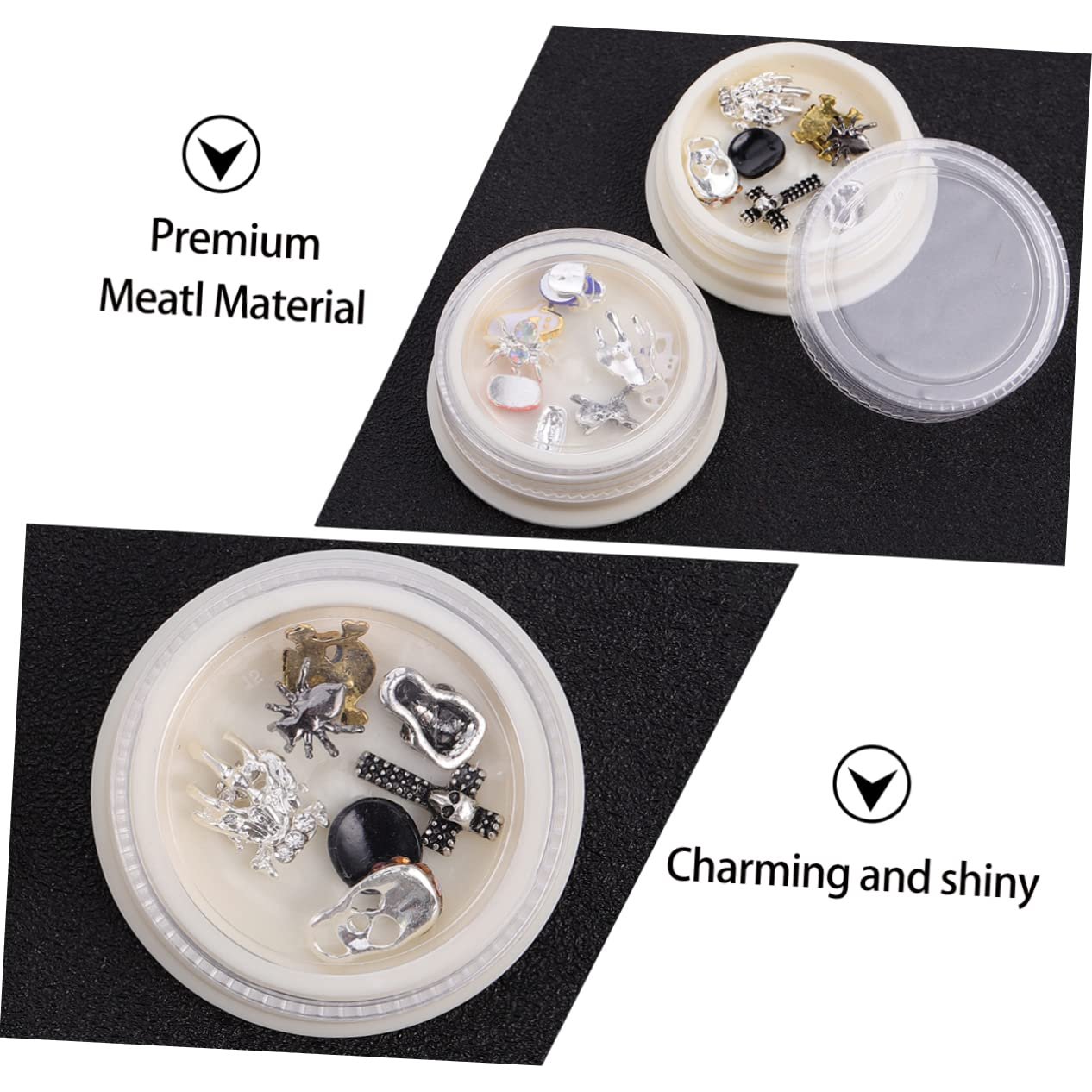 Наклейки для нігтів MAGICLULU Хелловін 3 набори, фото №3