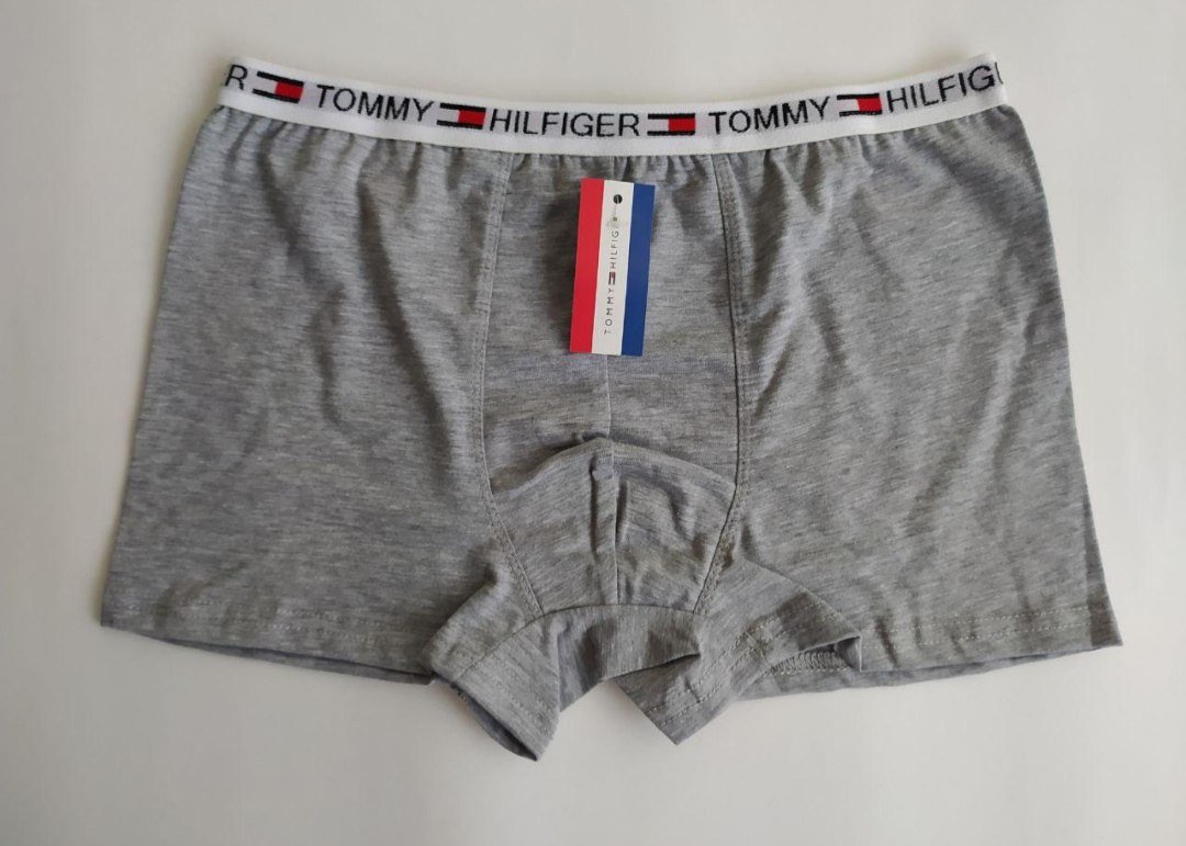 Чоловічі сірі труси боксери Tommy Hilfiger, фото №1 Чоловічі сірі труси боксери Tommy Hilfiger, фото №1
