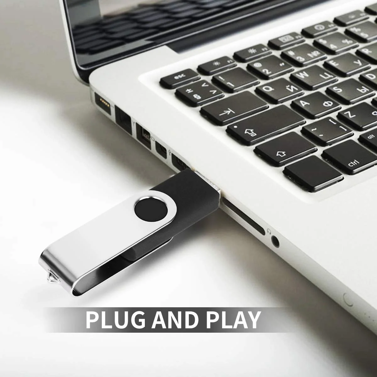 USB-накопичувачі 1GB High Speed USB 2.0 Metal Swivel (10 шт.) Black, фото №6 USB-накопичувачі 1GB High Speed USB 2.0 Metal Swivel (10 шт.) Black, фото №6