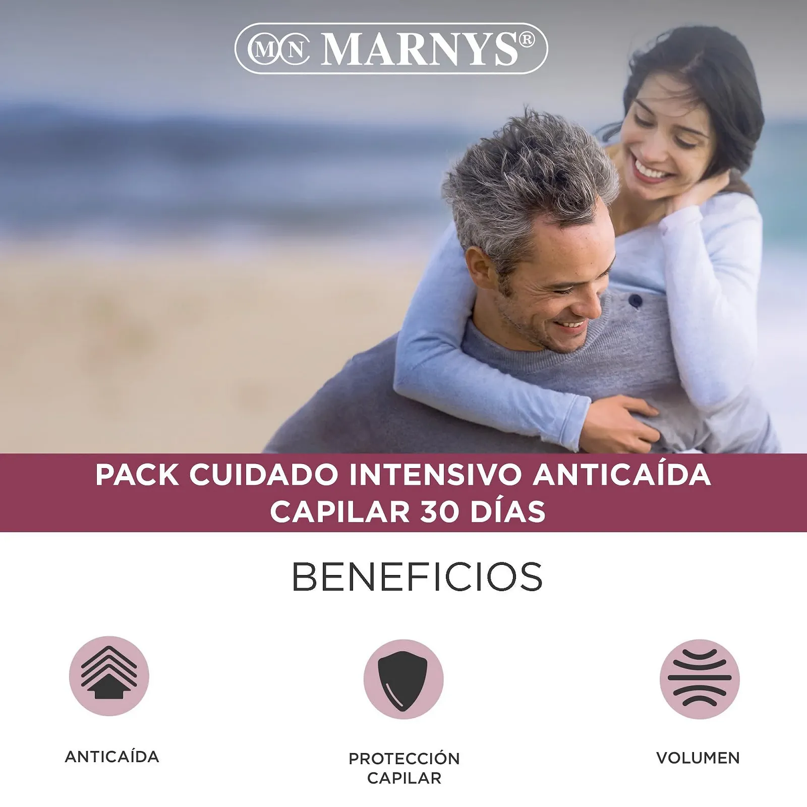 Капсулы MARNYS CAPILMAR Против выпадения волос 60 капсул + Лосьон 100 мл, фото №2