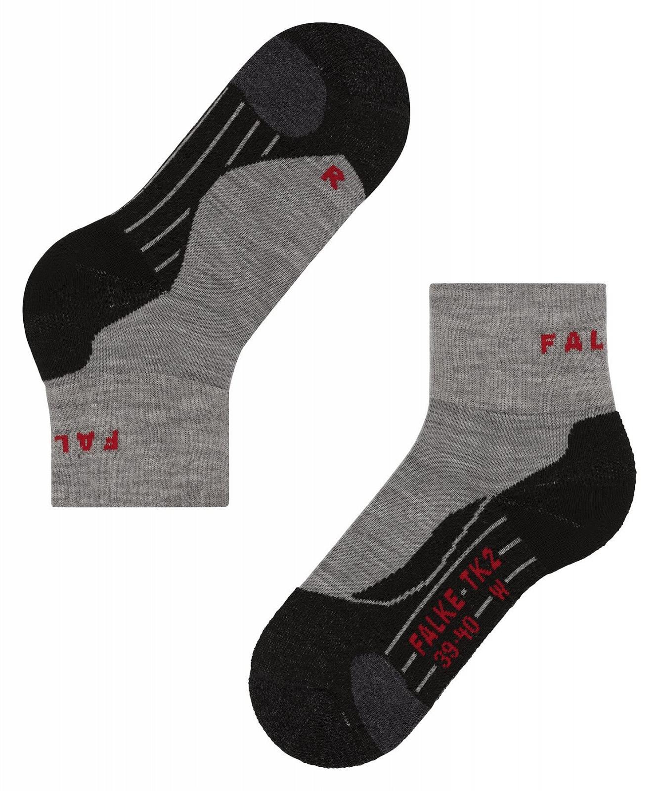 Шкарпетки для трекінгу FALKE TK2 Жіночі Короткі, Середня Підкладка, Захист від Пухирів, Короткі, Теплі, фото №8