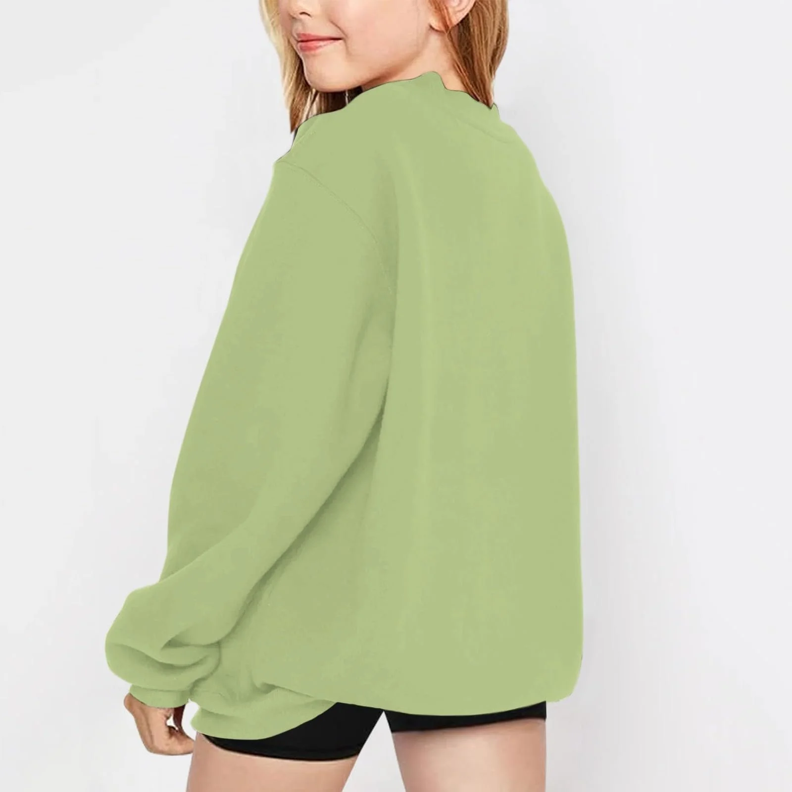 Світшот Generisch з принтом серця для дівчат, фото №3