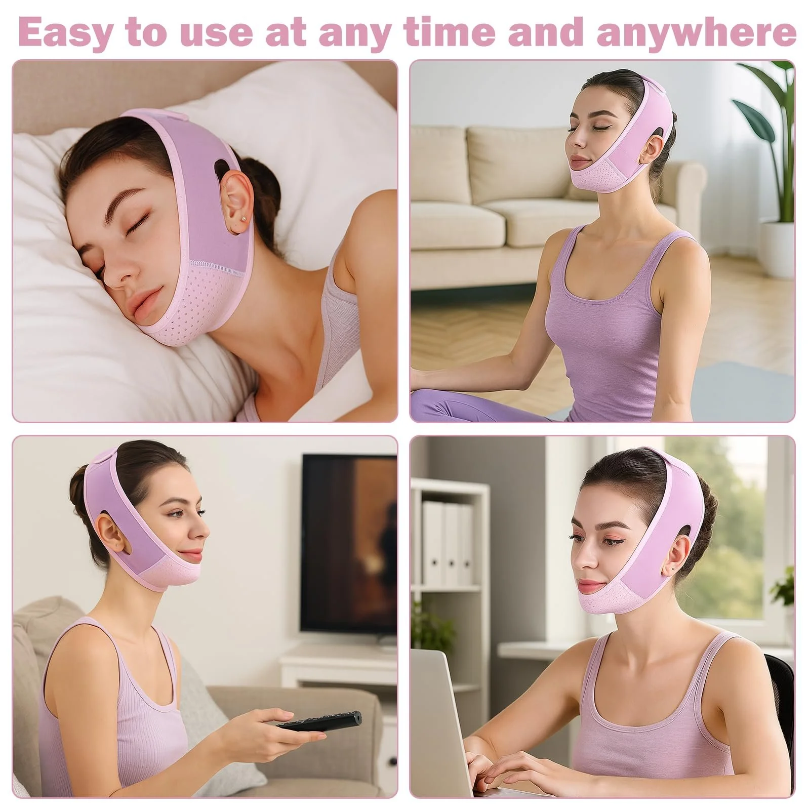 Маска V-образная многоразовая для лица V-Shape Поддерживающая для подтяжки контура лица, фото №7