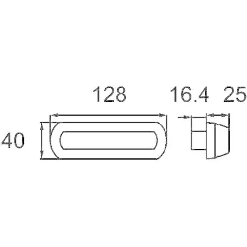 Указатель поворота HELLA 2BA 013 398-001 SHAPELINE TECH TATRA ROSENBAUER, фото №3
