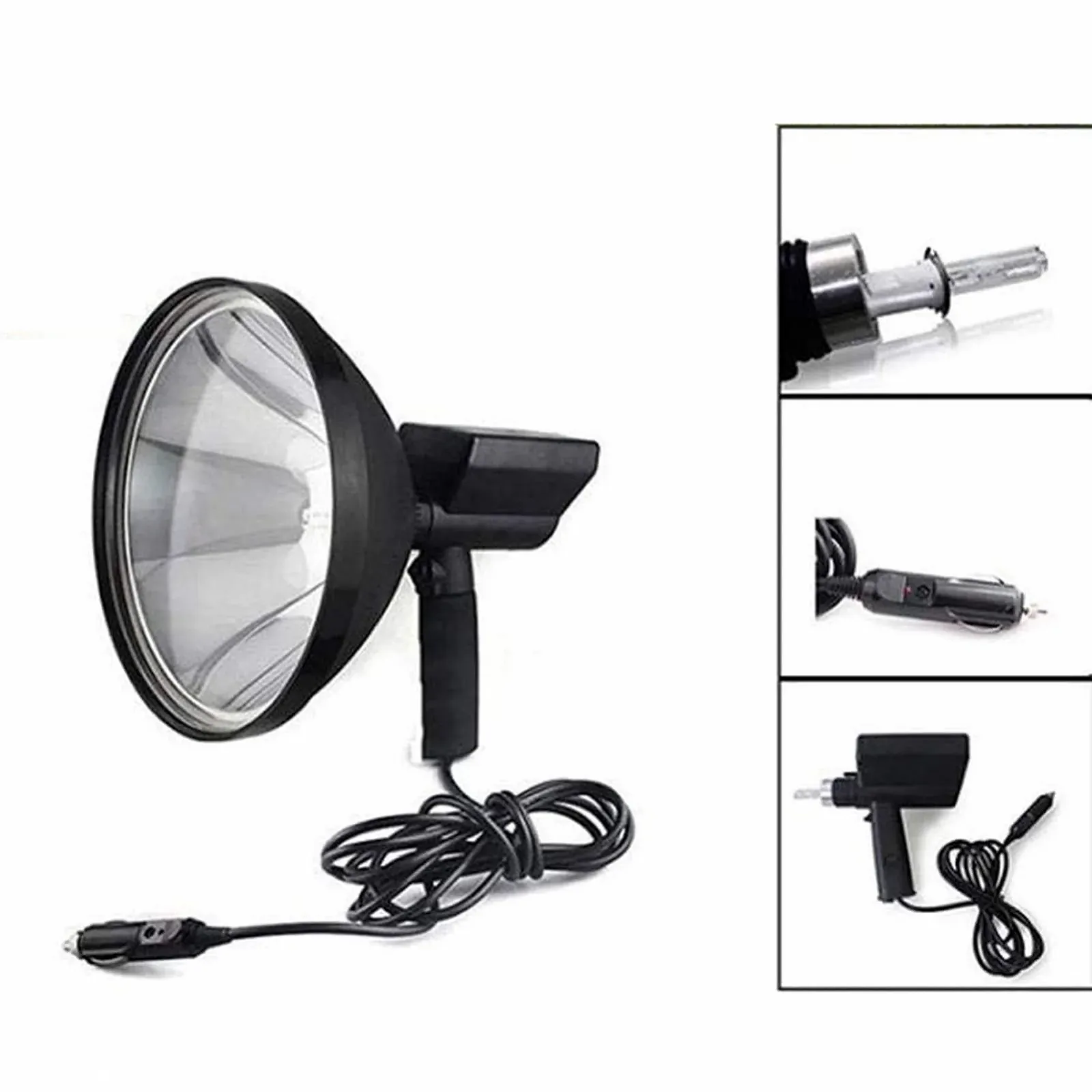 Ручний ліхтар 100 W Hidden для полювання, точкового освітлення, кемпінгу, риболовлі на човні, фото №5