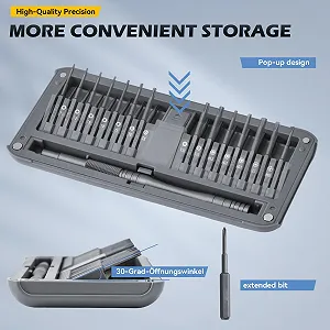 Набір прецизійних викруток 30 в 1 synthetic.ua - Фото 1