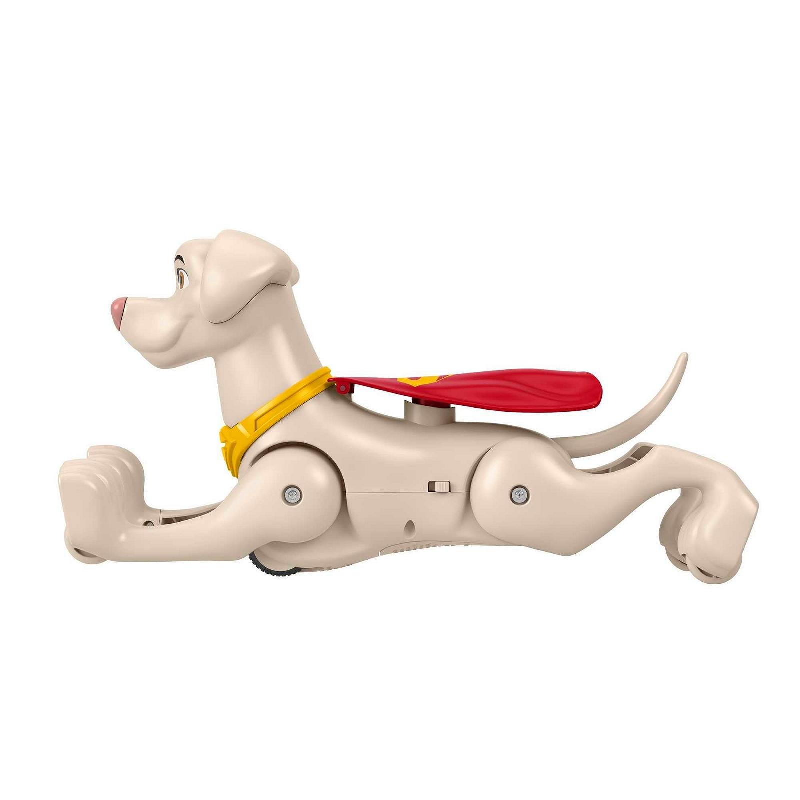 Фигурка-трансформер Fisher-Price DC Comics DC Super Pets HJF35 Суперскоростной полет Крипто 35,5 см, фото №6