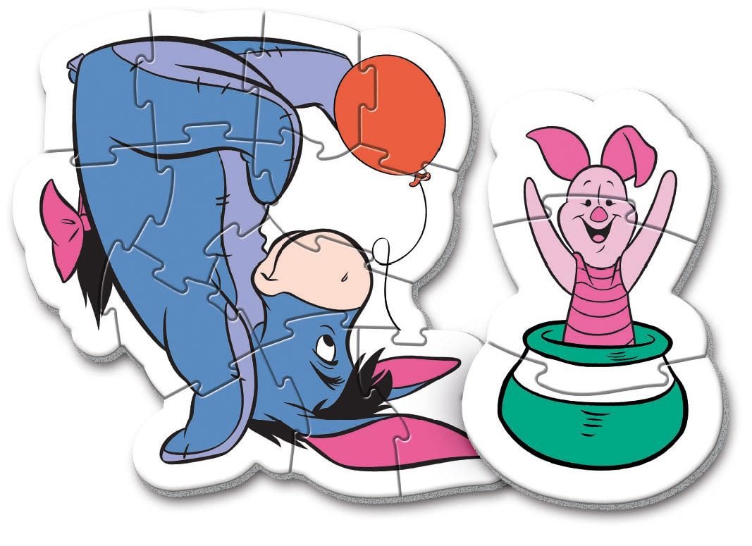 Пазл Clementoni 20820 Supercolor Winnie The Pooh 3 + 6 + 9 + 12 елементів, фото №4