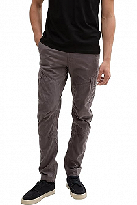 Штани Denim Men's Regular Tapered Cargo Pants 1042559-11587 Tom Tailor Темно-сірий M - Фото 1