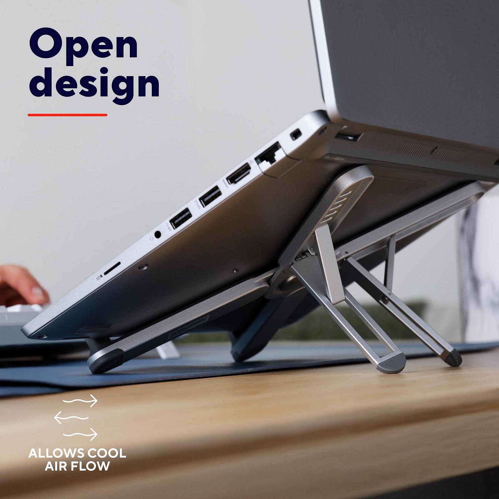 Підставка для ноутбука складна Trust Macy, 17,3 дюйми, алюмінієва, складна, фото №6 Підставка для ноутбука складна Trust Macy, 17,3 дюйми, алюмінієва, складна, фото №6