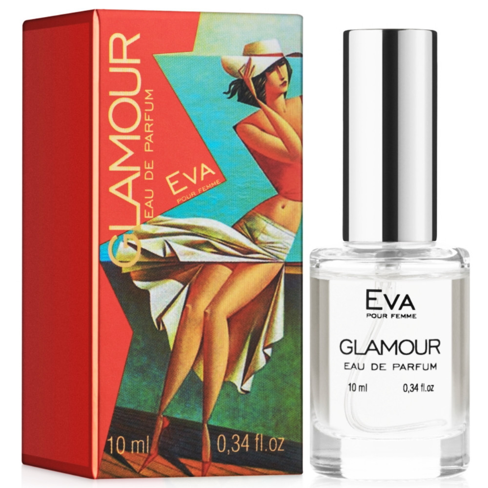 Парфумерна вода для жінок EVA Cosmetics Glamour 10 мл 01010100602 Мб, фото №1