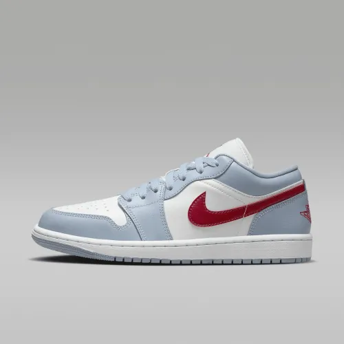Кроссовки Jordan 1 Low Blue Whisper Dune Red (W) Размер 44.5, фото №1