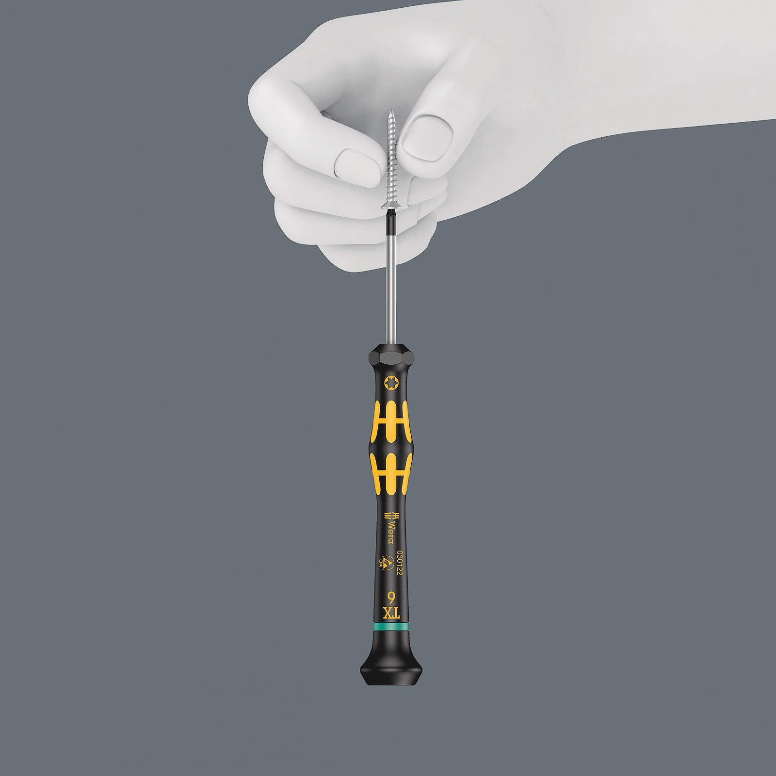 Отвертка прецизионная Wera Kraftform Micro 1567 05030404001 TX 8 x 60 мм Silver, фото №4 Отвертка прецизионная Wera Kraftform Micro 1567 05030404001 TX 8 x 60 мм Silver, фото №4