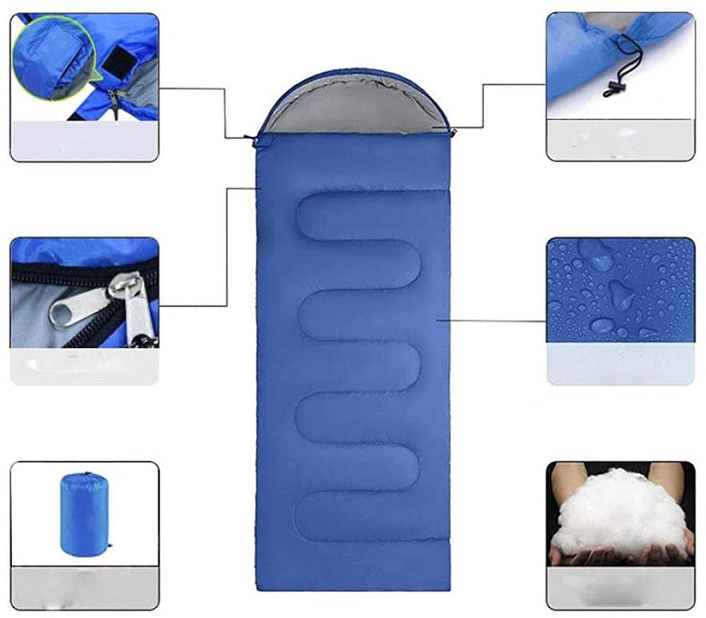 Спальний мішок MYVVKIA Ультралегкий Водонепроникний для кемпінгу Універсальний, фото №4