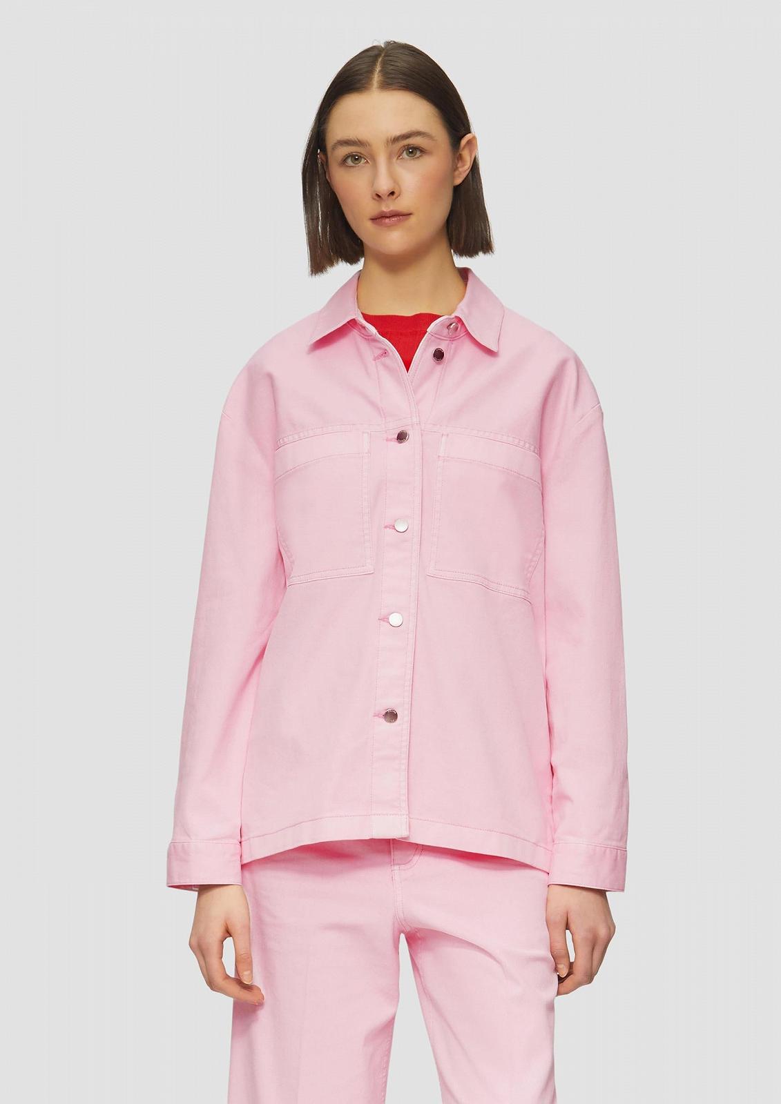 Сорочка-піджак s.Oliver Casual з твілу вільного крою, фото №5