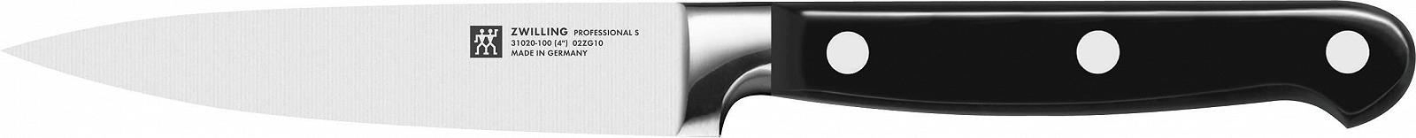 Набір ножів Zwilling Professional S, 3 шт., ніж для очищення/прикрашання, ніж для м'яса, ніж шеф-кухаря, спеціальна нержавіюча сталь, пластикова ручка, фото №5