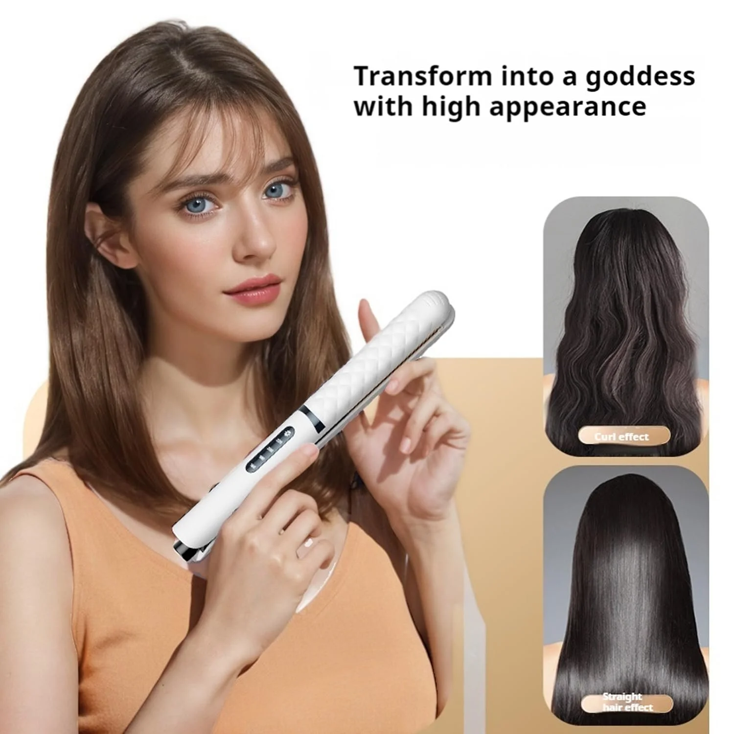 Випрямляч Ceramic Straight Curling Iron LCD Display 160-220°C, фото №7 Випрямляч Ceramic Straight Curling Iron LCD Display 160-220°C, фото №7